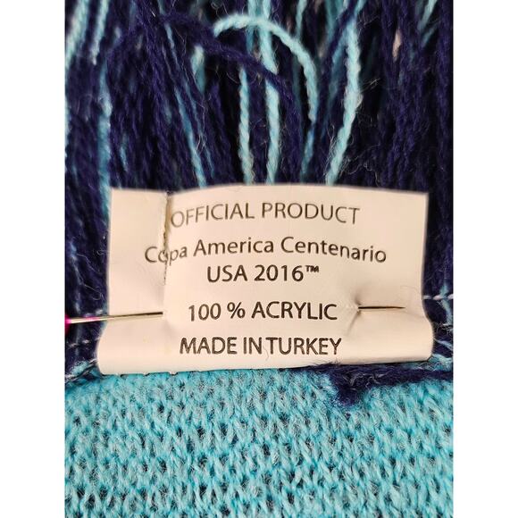 ARGENTINA COPA AMERICA CENTENARIO USA 2016 OFFICIAL SOCCER TEAM KNIT SCARF - Picture 7 of 8